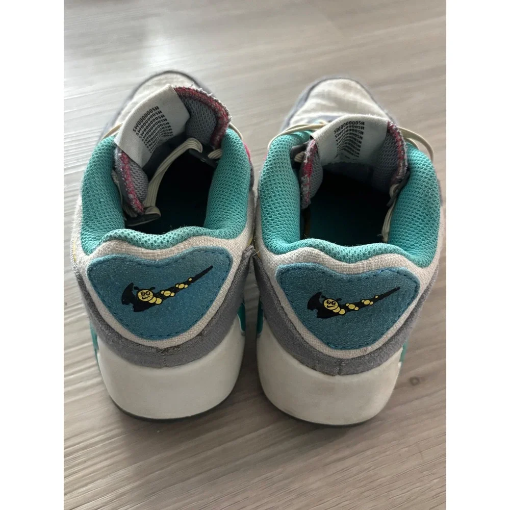 Nike Air Max 90‎ Air Sprung Kids Sneakers Multi-Color DQ7761-001 Size 1Y